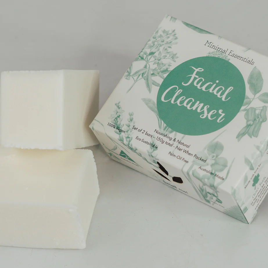 Minimal Essentials Facial Cleanser Set of 2 bars