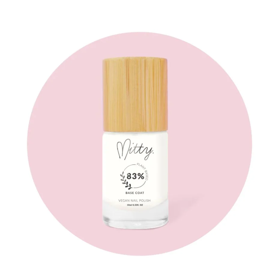 Mitty 83% Plant based Vegan polish Base Coat