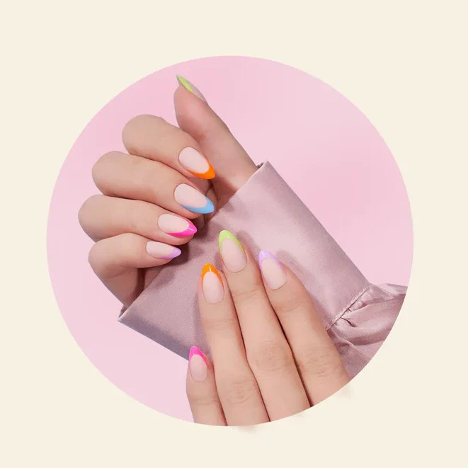 Mitty Press On Nails Pop My Rainbow 30pcs - Image 2