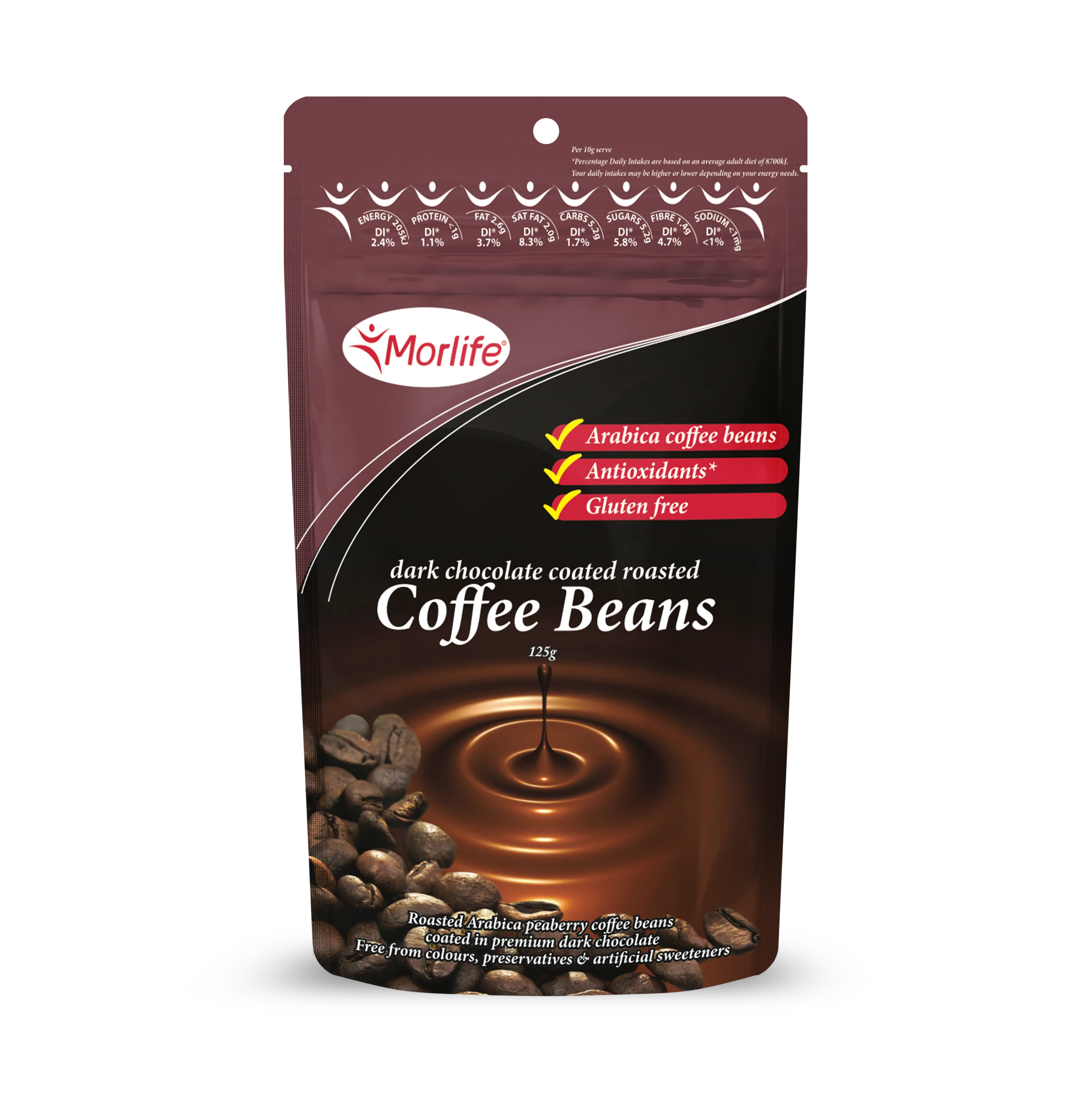 Morlife Chocolate Coffee Beans