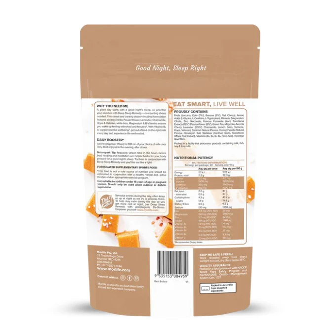 Morlife Deep Sleep Remedy 200g - Image 2