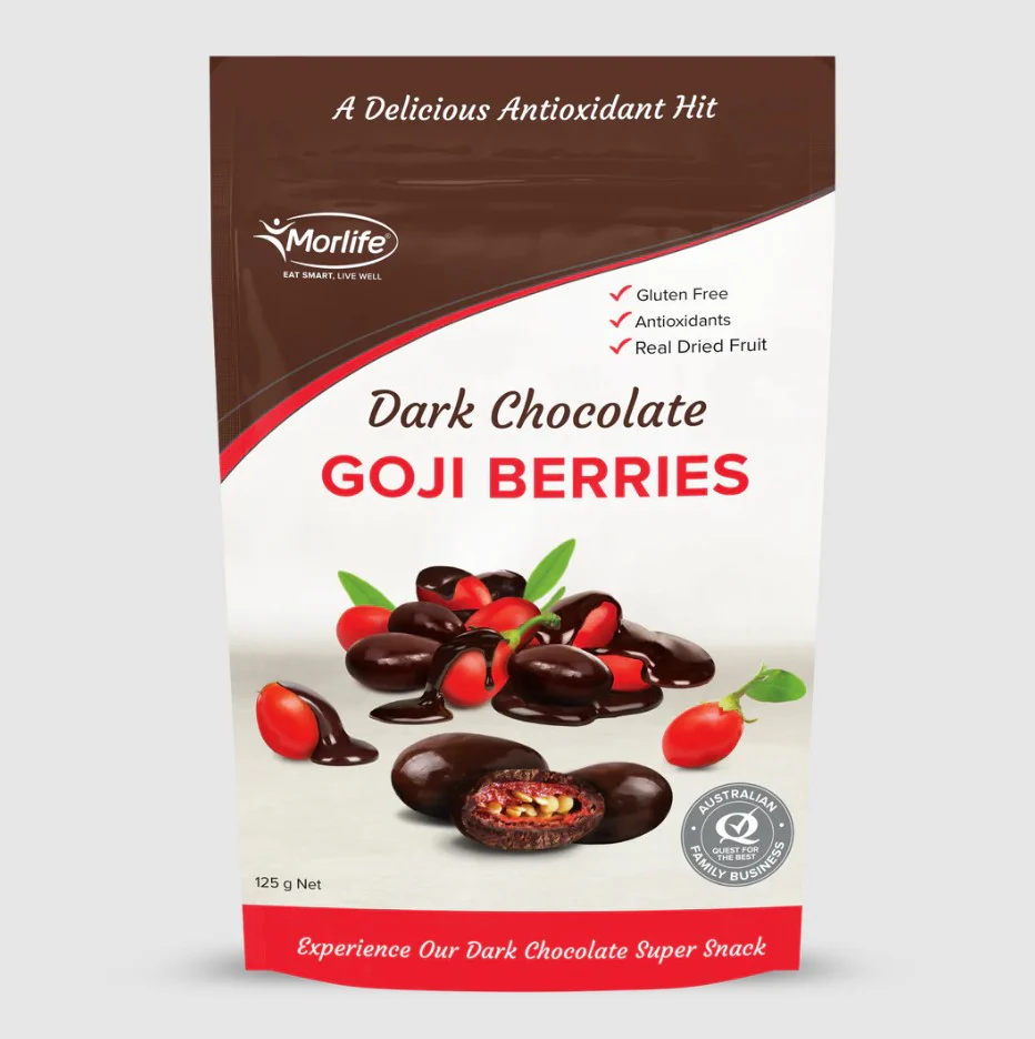 Morlife Dark Chocolate Goji Berries - Image 2