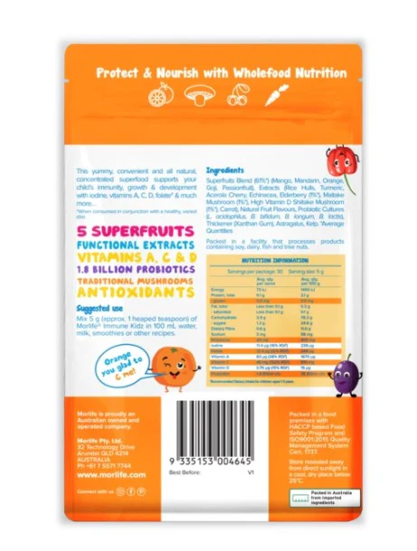 Morlife Immune Kidz 150g - Image 2