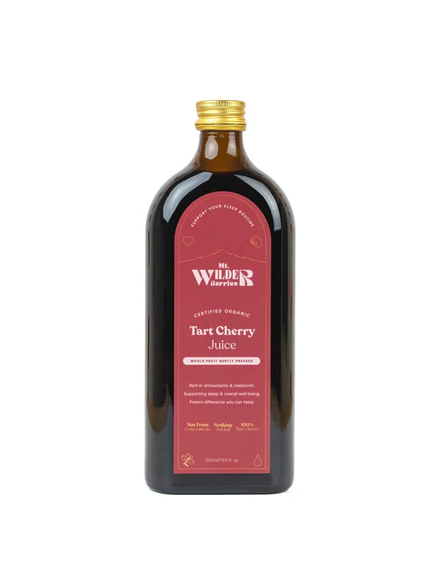 Mt Wilder Berries Organic Tart Cherry Juice 500ml