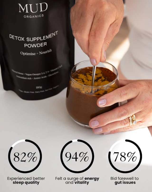 Mud Organics Detox Supplement Powder 180g - Image 3