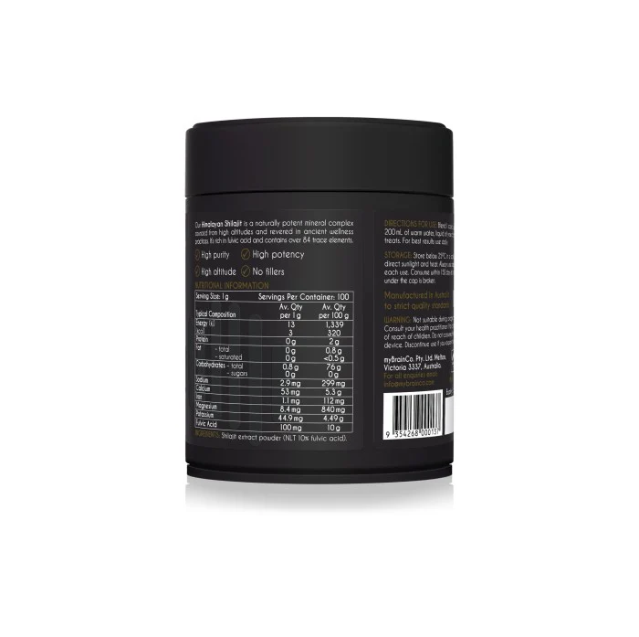 myBrainCo Himalayan Shilajit 100g - Image 3