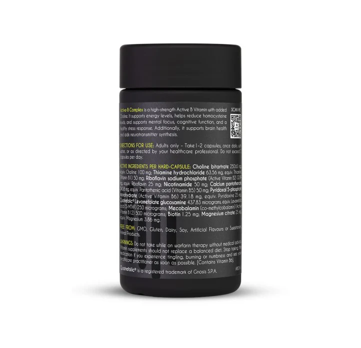 myBrainCo. Active-B Complex 60 capsules - Image 2