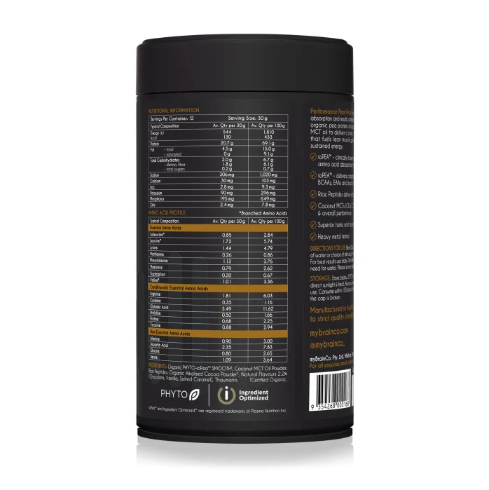 myBrainCo Performance Plant Protein Chocolate - Image 3