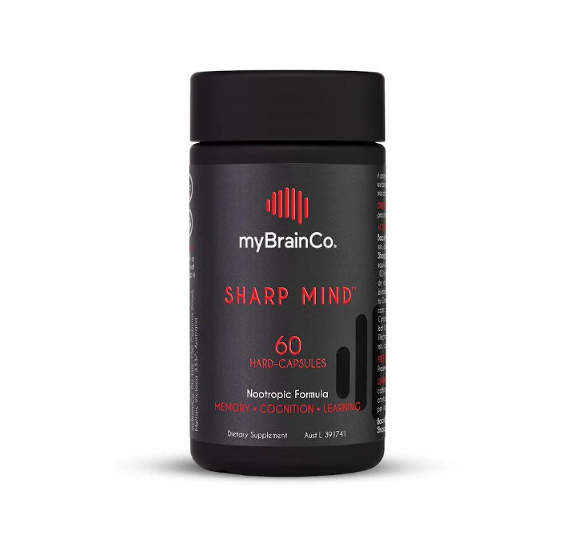 myBrainCo. Sharp Mind 60 Vege-Capsules