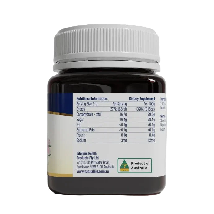 Natural Life Manuka Honey MGO 550+ - Image 2