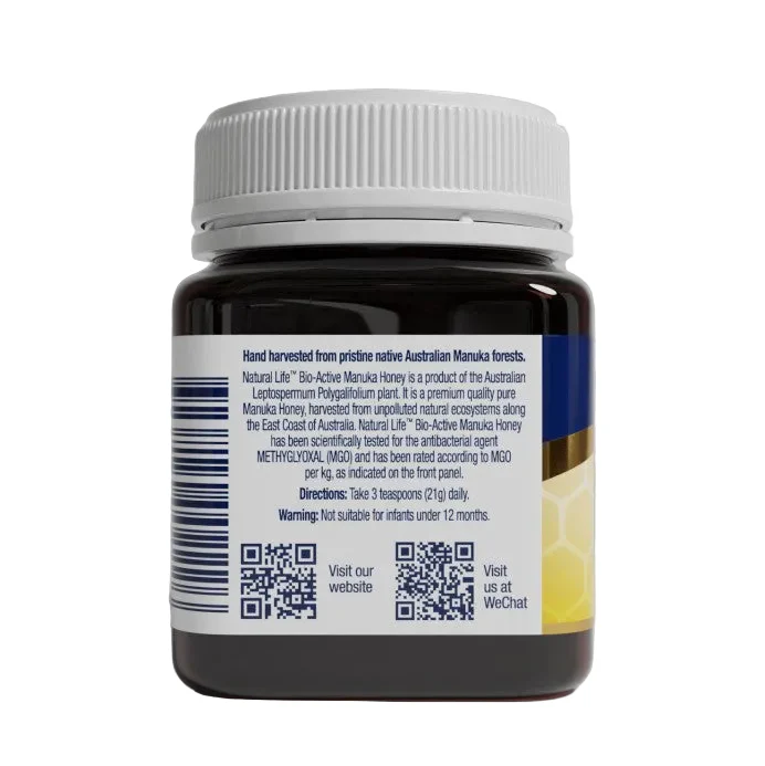 Natural Life Manuka Honey MGO 550+ - Image 3