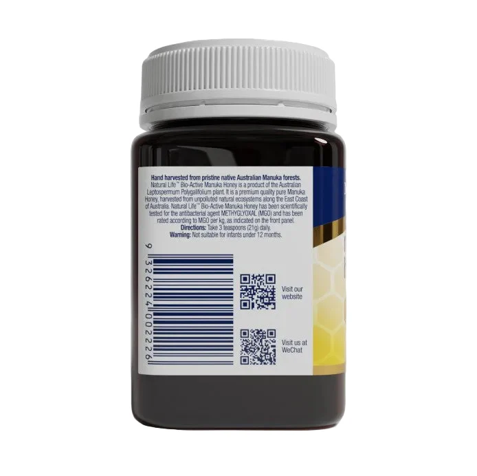 Natural Life Manuka Honey MGO 85+ - Image 4