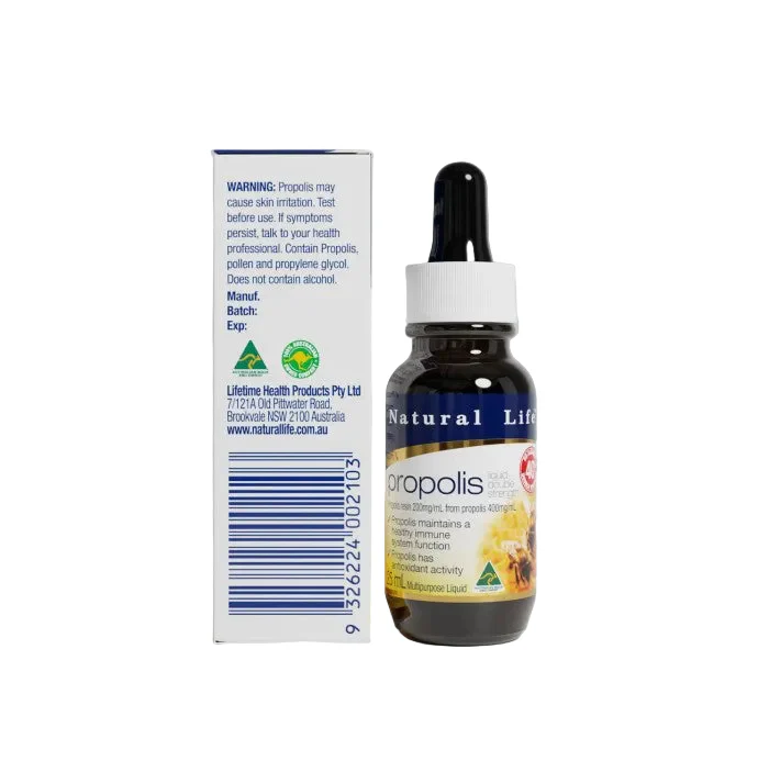 Natural Life Propolis liquid 'Non Alcohol' 25ml - Image 3