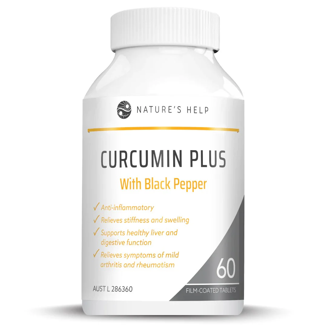 Nature's Help Curcumin Gold 60 Capsules - Image 3