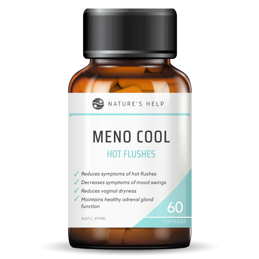 Nature's Help MENO COOL Hot Flushes 60 Capsules