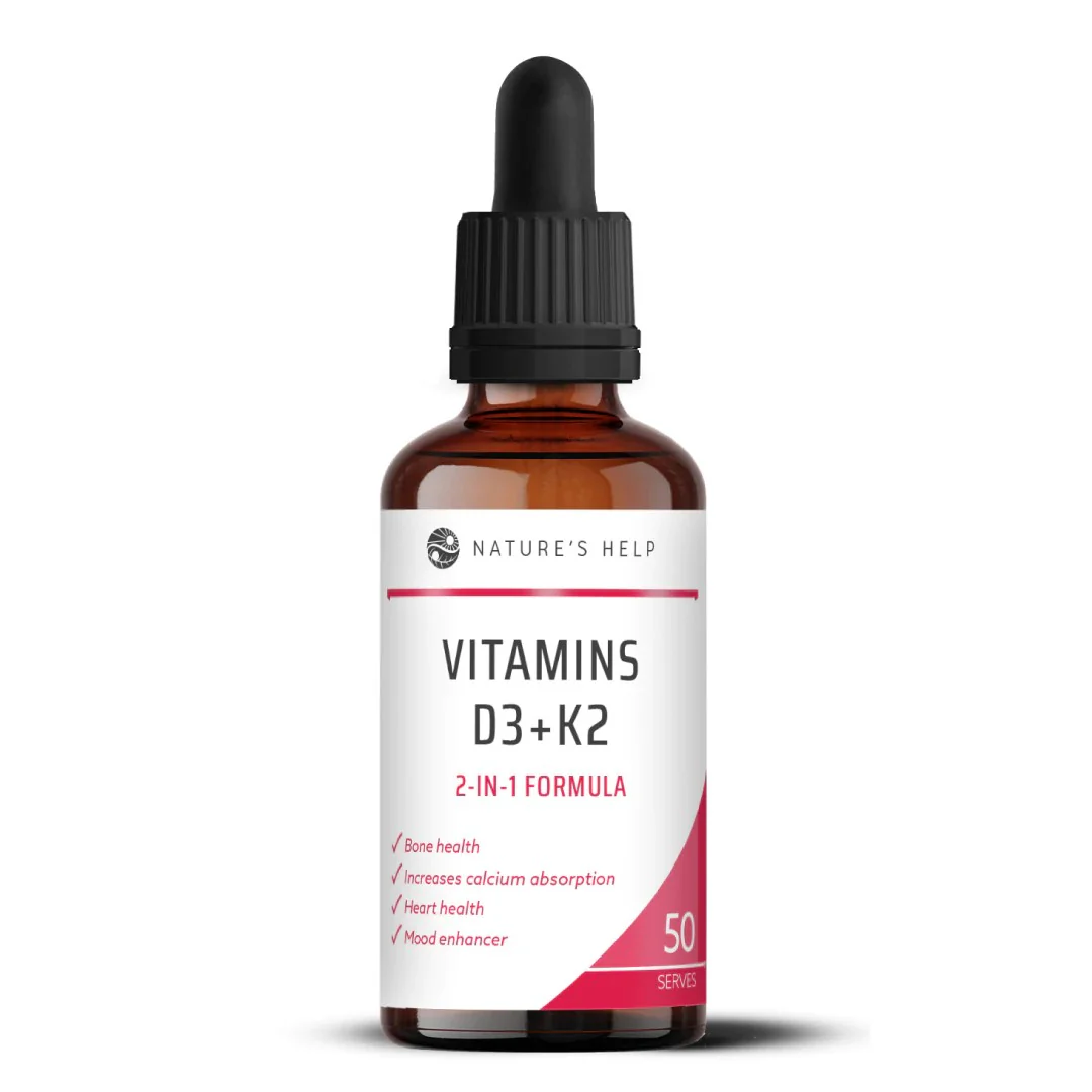 Nature's Help VIT D3 + VIT K2 Drops 50ml