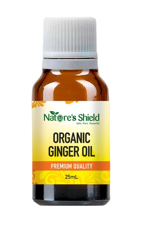 Nature's Shield 100% Certified Organic Ginger Oil - Image 2