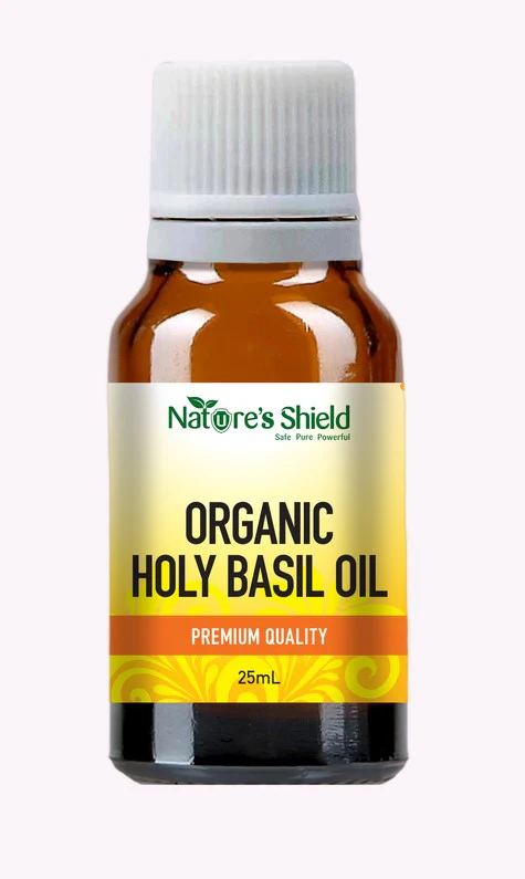 Nature's Shield 100% Certified Organic Holy Basil Oil - Image 2