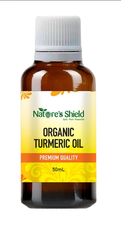 Nature's Shield 100% Certified Organic Turmeric Oil - Image 2