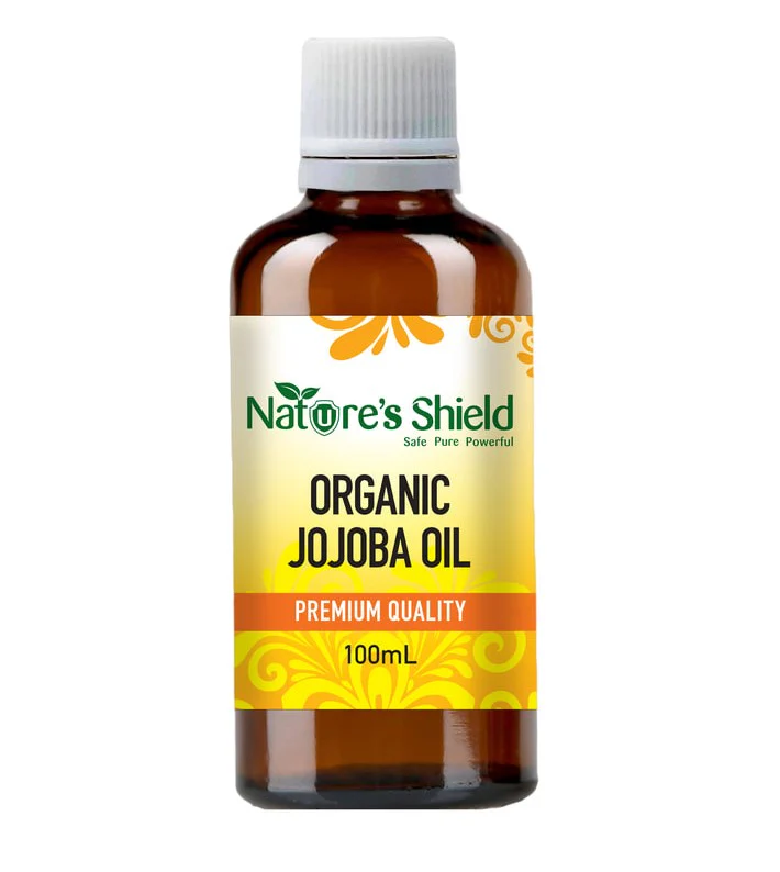 Nature's Shield Cold Pressed Organic Jojoba Oil - Image 2