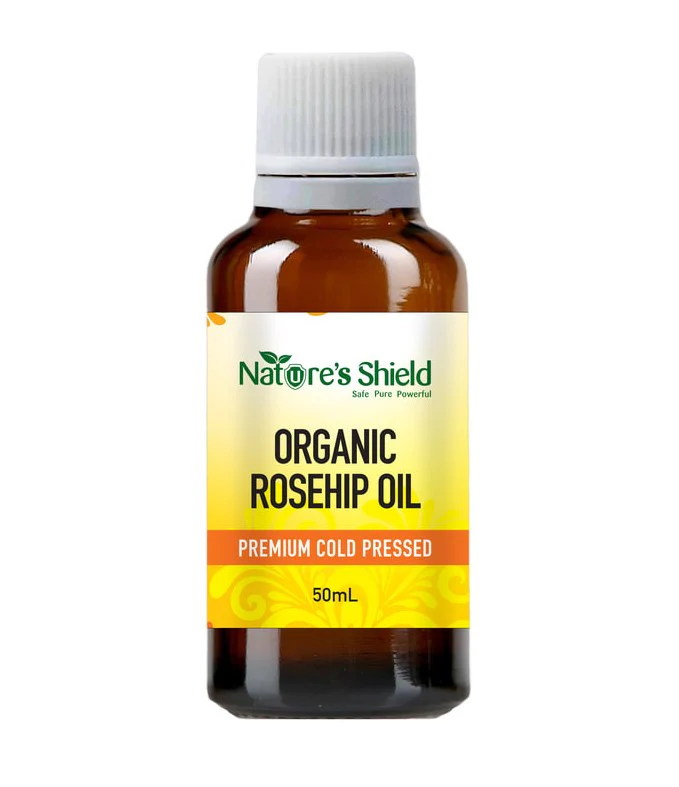 Nature's Shield Cold Pressed Organic Rosehip Oil - Image 2