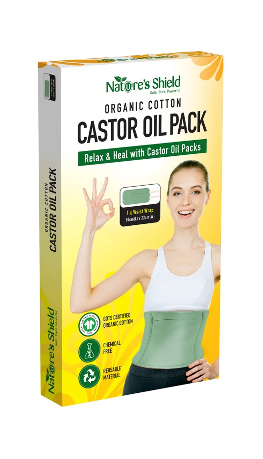 Nature's Shield Organic Castor Oil Waist Pack
