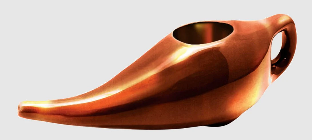 Nature's Shield Premium Copper Neti Pot