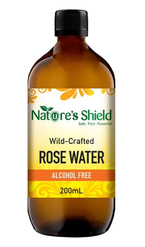Nature's Shield Wildcrafted Alcohol Free Rose Water - Image 2