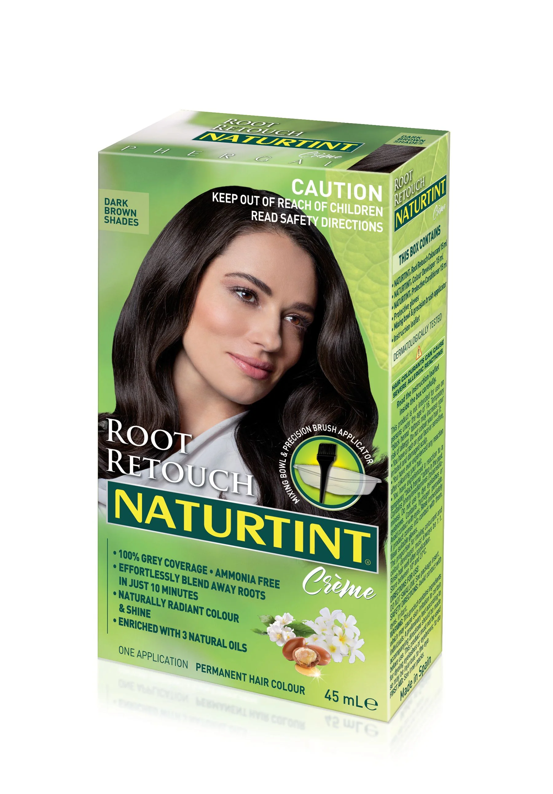 NaturTint Retouch Dark Brown Shades