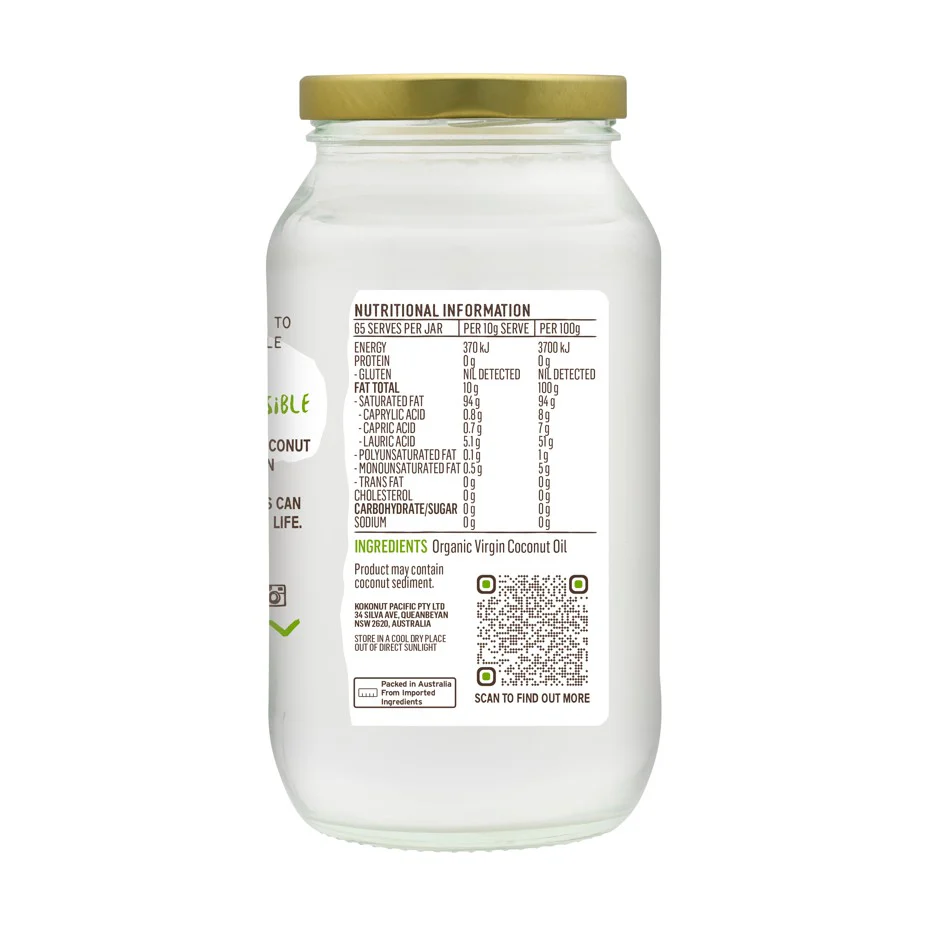 Niulife Extra Virgin Coconut Oil - Image 5