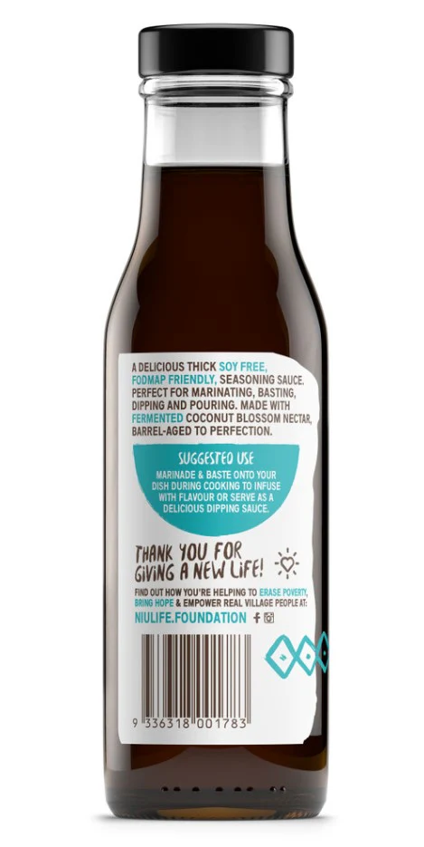 Niulife Organic Coconut Thick Sauce Naked 250ml - Image 2
