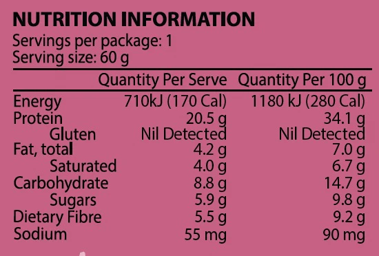 NOWAY Collagen Fusion Bar Berries & Cream 60g - Box of 12 - Image 4