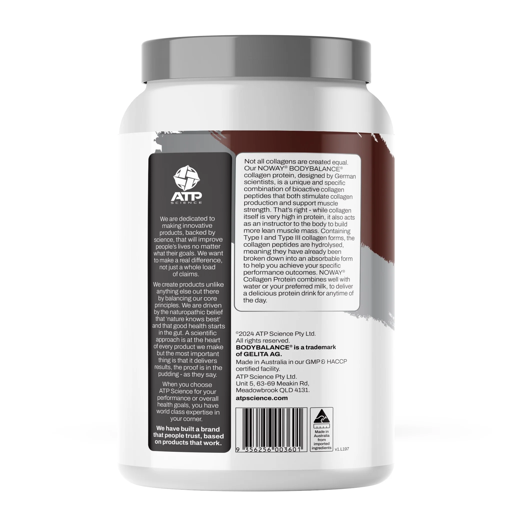 NOWAY Collagen Protein Chocolate Powder - Image 2