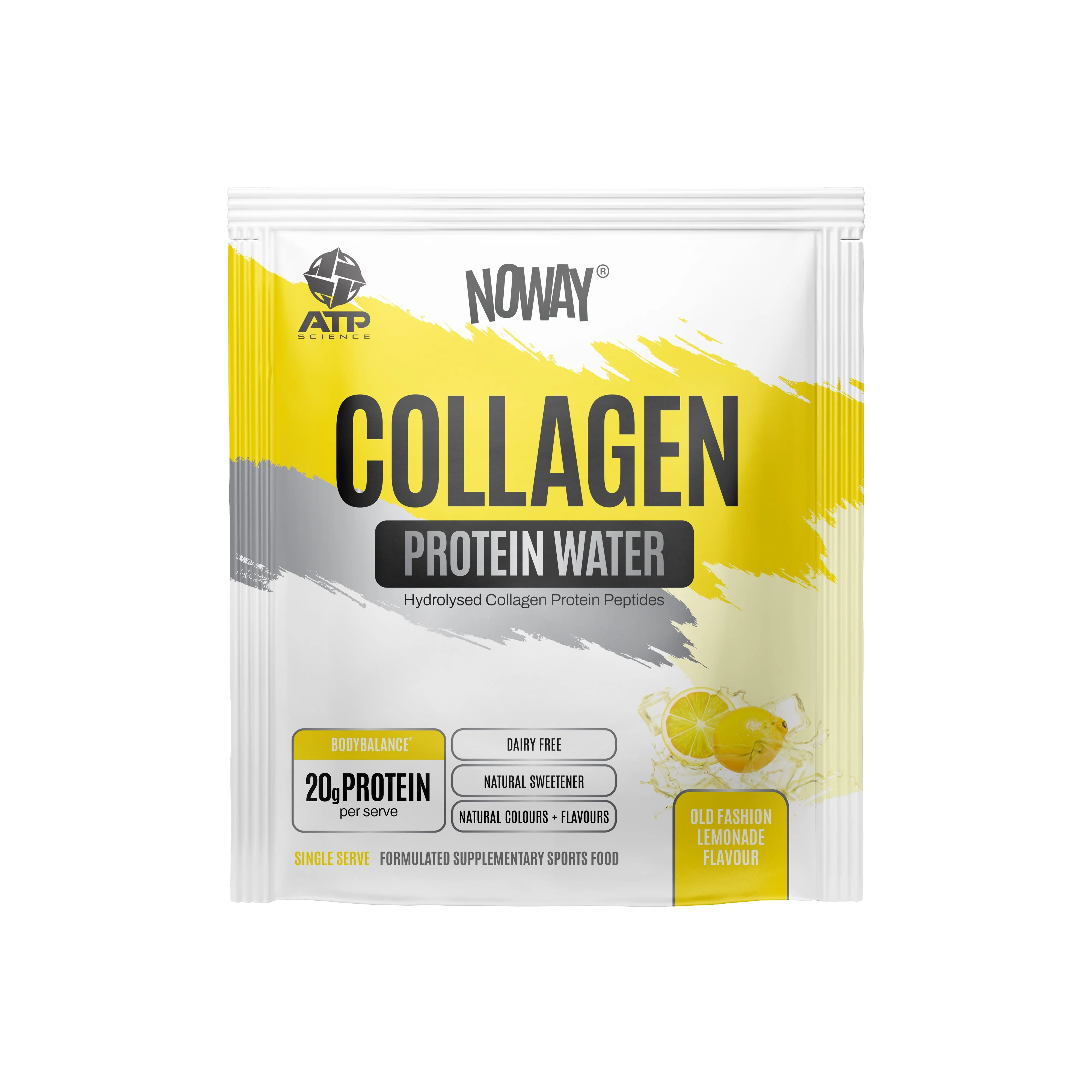 NOWAY Collagen Protein Water Old Fashioned Lemonade 25g Sachet - Box of 10