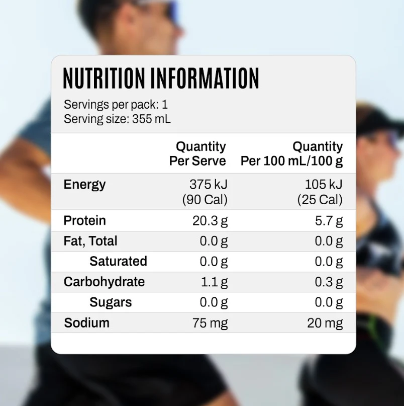 NOWAY Collagen Protein Water Sparkling Water Lemon Squash 355ml - Box of 12 - Image 4