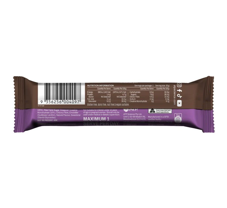 NOWAY Creatine Choc Bar 30g - Box of 20 - Image 4