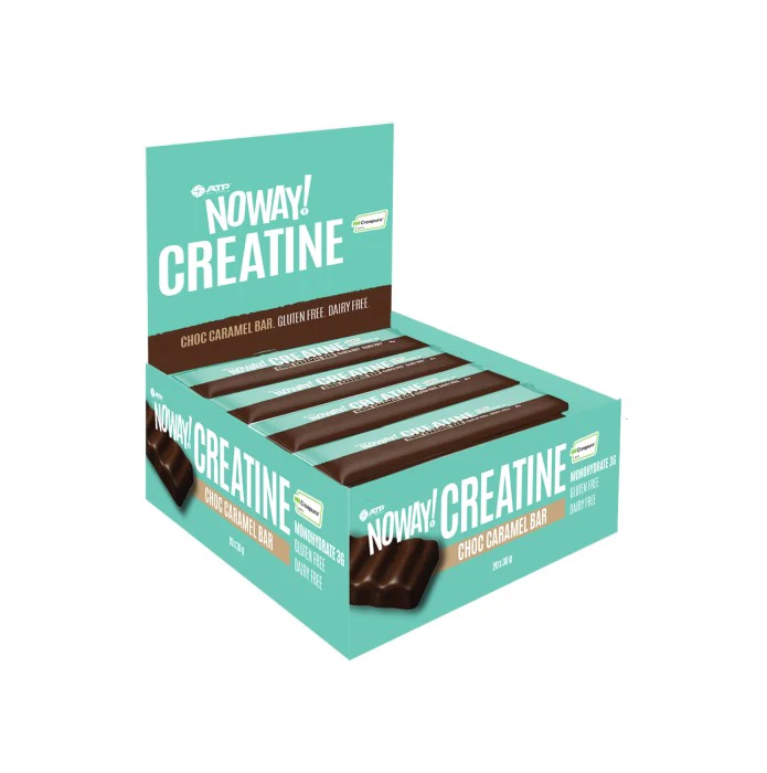 NOWAY Creatine Choc Caramel Bar 30g - Box of 20
