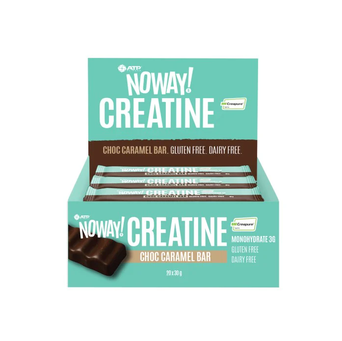 NOWAY Creatine Choc Caramel Bar 30g - Box of 20 - Image 2