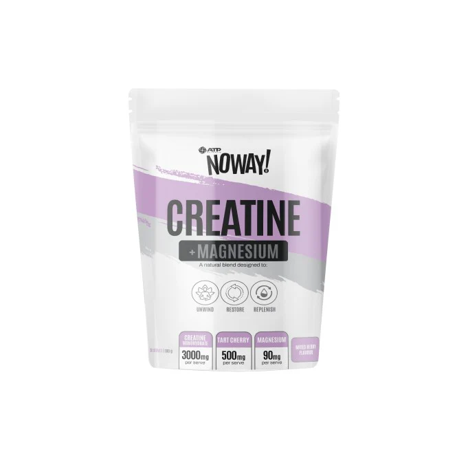 NOWAY Creatine & Magnesium Mixed Berry 30 Serve - 180g