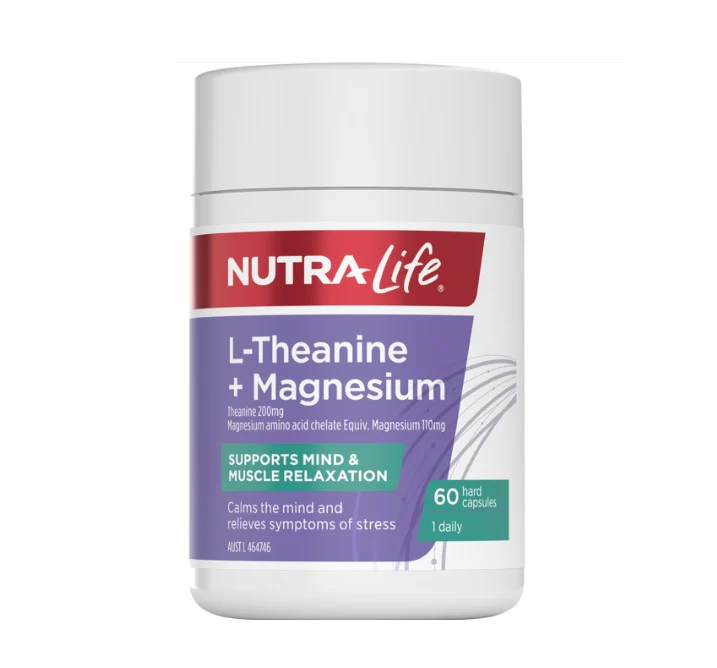 Nutra-Life L-Theanine + Magnesium 60 Capsules