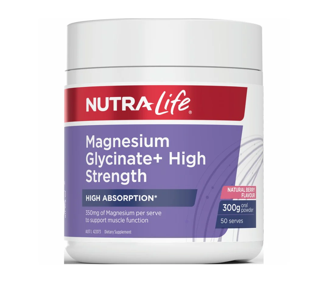 Nutra-Life Magnesium Glycinate Powder Berry - Image 2