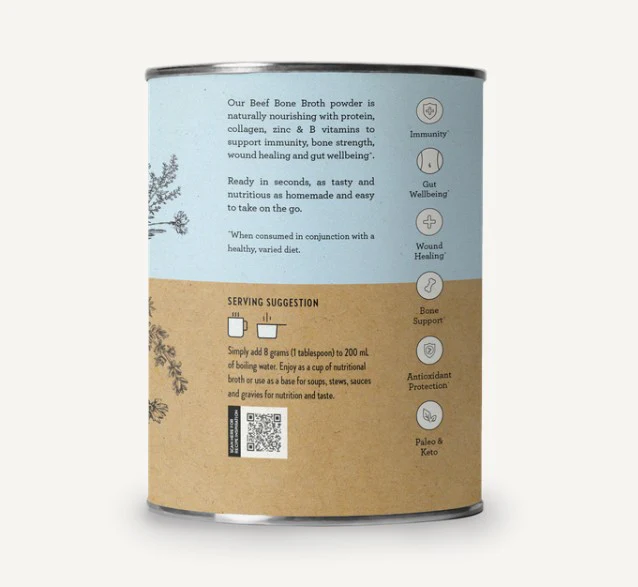 Nutra Organics Beef Bone Broth Hearty Original - Image 2