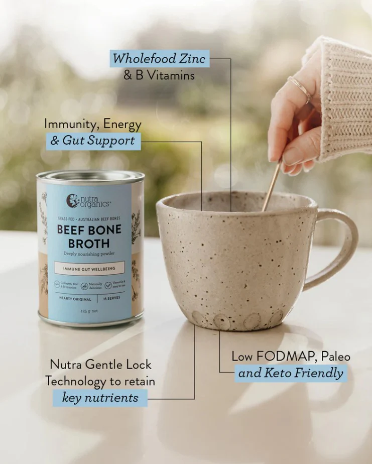Nutra Organics Beef Bone Broth Hearty Original - Image 6