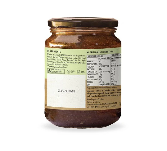 Nutra Organics Chicken Broth Concentrate 250g - Image 9