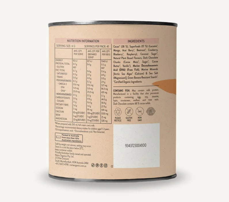 Nutra Organics Choc Whiz - Image 6