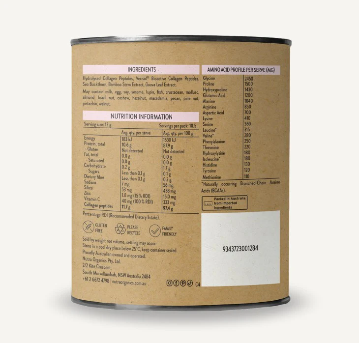 Nutra Organics Collagen Beauty - Image 8