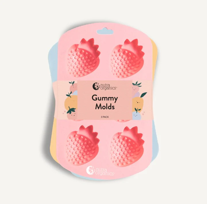 Nutra Organics Gummie Molds 3 Pack