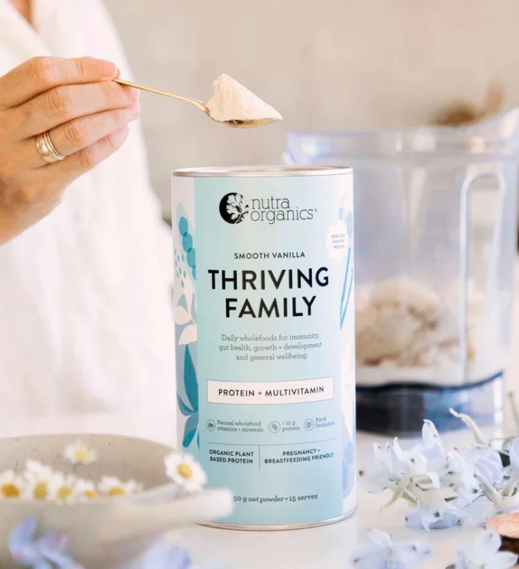 Nutra Organics Thriving Protein Smooth Vanilla - Image 4