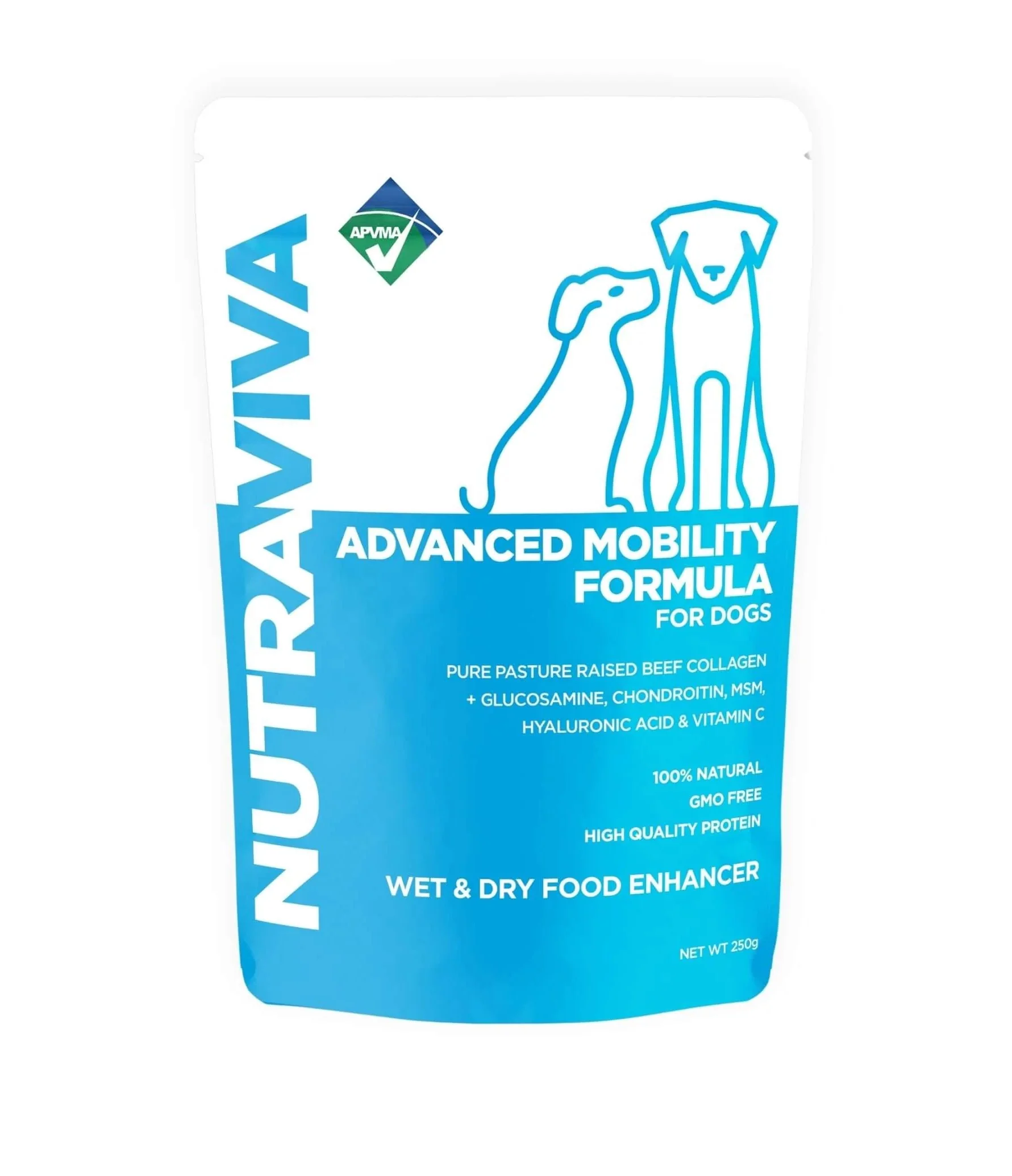 Nutraviva Advanced Mobility Formula for Dogs 250g