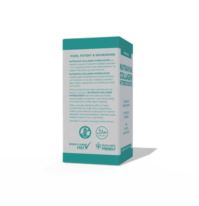 Nutraviva Collagen Hydrolysate Sachet Box 140g - Image 3
